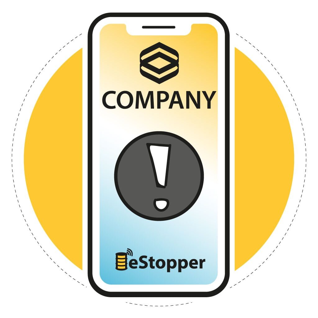 fornisci un app eStopper personalizzata con il tuo logo