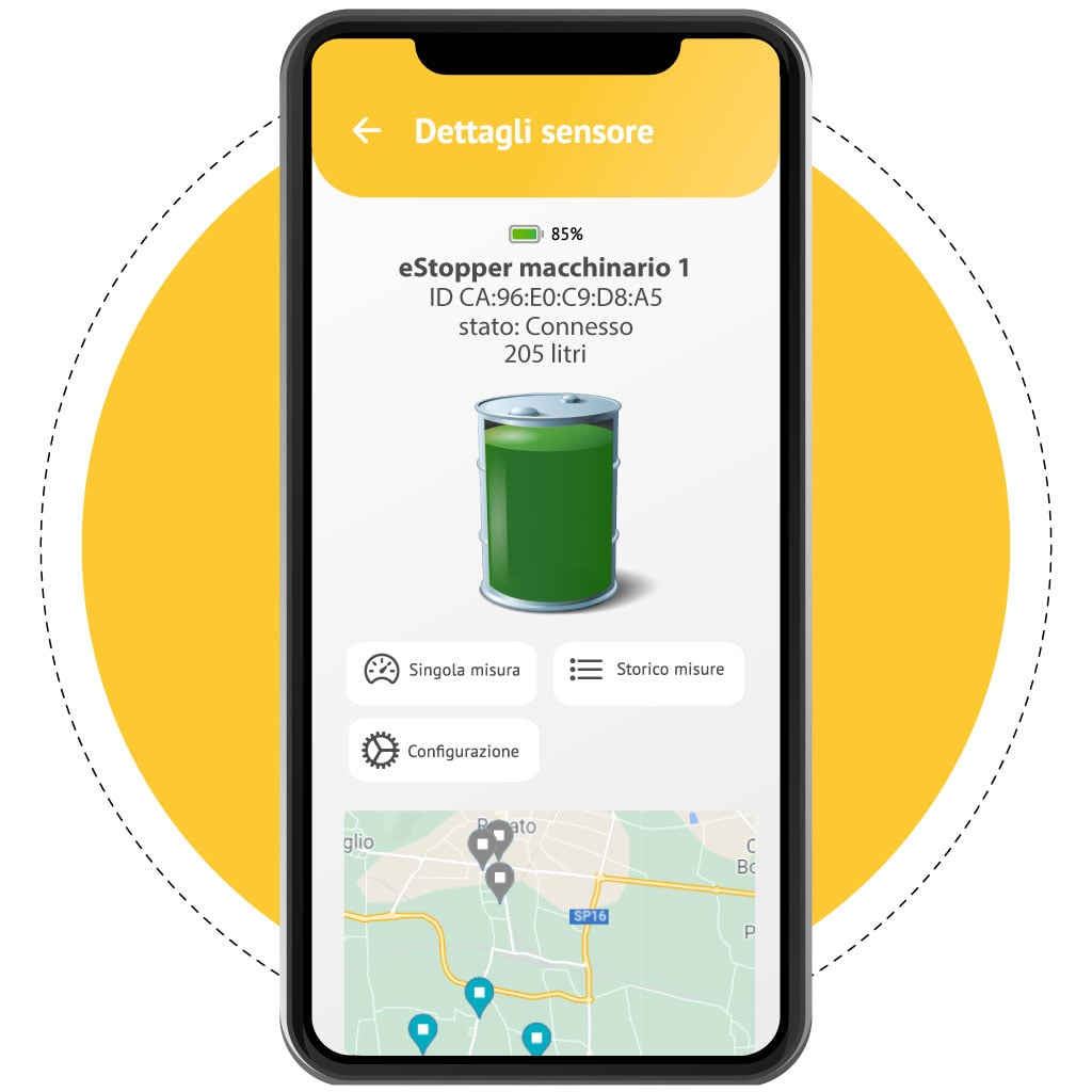 Sensor Estep L'App dedicata al sensore eStopper